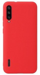 Накладка силиконовая Soft Touch ультратонкая для Xiaomi Mi 9 Lite/Mi CC9/Mi A3 Lite красная