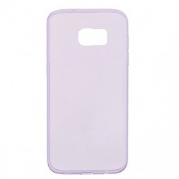 Накладка силиконовая для Samsung Galaxy S7 G930 прозрачно-фиолетовая