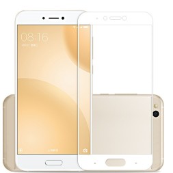 Защитное стекло для Xiaomi Mi5C полноэкранное белое
