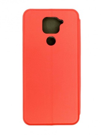 Чехол-книжка Fashion Case для Xiaomi Redmi Note 9 красный