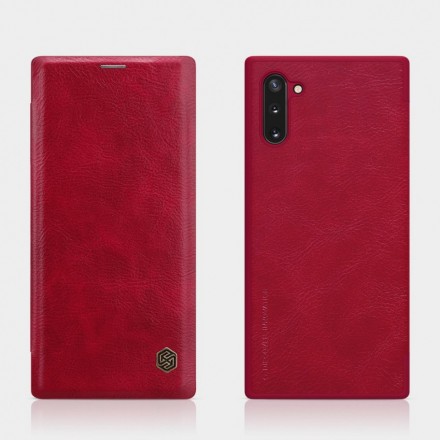 Чехол Nillkin Qin Leather Case для Samsung Galaxy Note 10 N970 Red (красный)