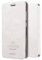 Чехол-книжка Mofi Vintage Classical для Asus Zenfone 3 Max ZC520TL белый