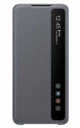 Чехол Samsung Clear View Cover для Samsung Galaxy S20 Ultra G988 EF-ZG988CJEGRU серый