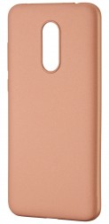Накладка пластиковая X-Level Metallic для Xiaomi Redmi Note 4X розовое золото