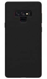 Накладка силиконовая Silicone Cover для Samsung Galaxy Note 9 N960 чёрная