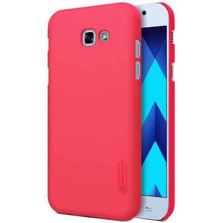 Накладка пластиковая Nillkin Frosted Shield для Samsung Galaxy A5 (2017) A520 красная
