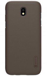 Накладка пластиковая Nillkin Frosted Shield для Samsung Galaxy J5 (2017) J530 коричневая