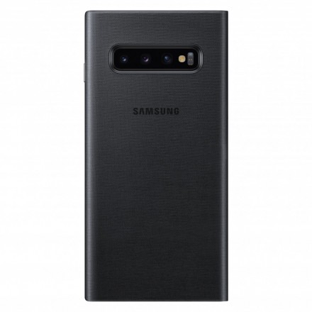 Чехол LED View Cover для Samsung Galaxy S10 G973 EF-NG973PBEGRU черный