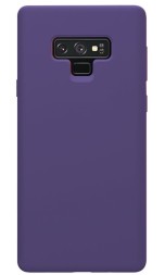 Накладка силиконовая Silicone Cover для Samsung Galaxy Note 9 N960 фиолетовая