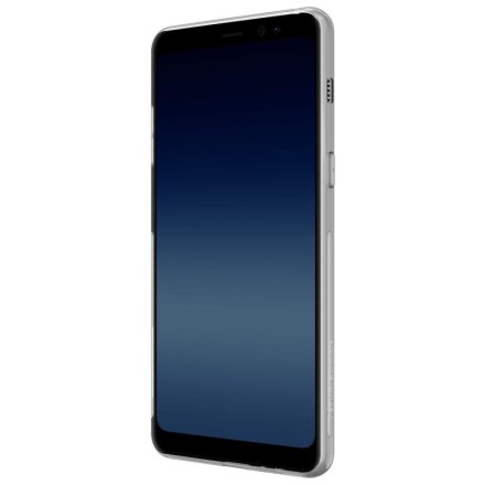 Накладка силиконовая Nillkin Nature TPU Case для Samsung Galaxy A8 (2018) A530 прозрачная