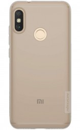 Накладка силиконовая Nillkin Nature TPU Case для Xiaomi Mi A2 Lite / Xiaomi Redmi 6 Pro прозрачно-черная