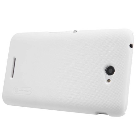 Накладка пластиковая Nillkin Frosted Shield для Sony Xperia E4 белая