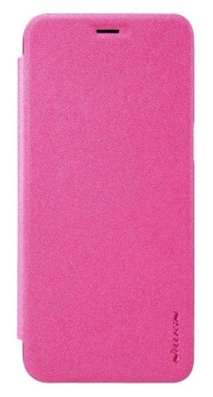 Чехол-книжка Nillkin Sparkle Series для Samsung Galaxy S8 Plus G955 розовый