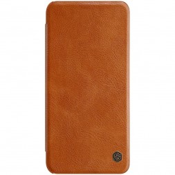 Чехол-книжка Nillkin Qin Leather Case для Huawei P50 коричневый