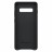 Накладка Samsung Leather Cover для Samsung Galaxy S10 Plus SM-G975 EF-VG975LBEGRU черная