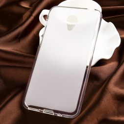 Накладка KissWill силиконовая для Meizu M2 mini прозрачно-белая