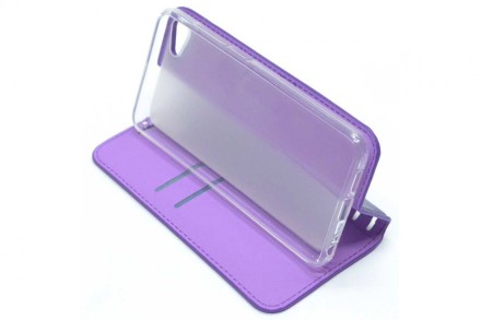 Чехол-книжка New Case для Meizu U10 фиолетовый