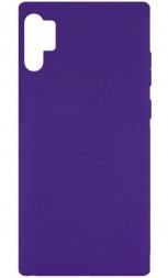 Накладка силиконовая Silicone Cover для Samsung Galaxy Note 10 Plus N975 фиолетовая