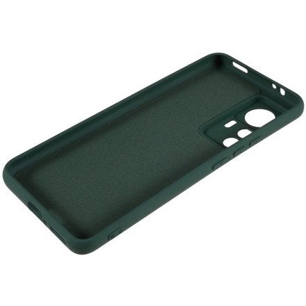 Накладка силиконовая Silicone Cover для Xiaomi 12T Pro зелёная