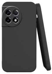 Накладка силиконовая Soft Touch для OnePlus 11 чёрная