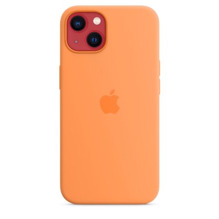 Накладка силиконовая Apple Silicone Case MagSafe для iPhone 13 MM243ZE/A весенняя мимоза
