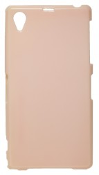 Накладка силиконовая для Sony Xperia Z1 глянцевая розовая