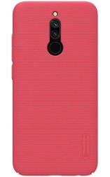 Накладка пластиковая Nillkin Frosted Shield для Xiaomi Redmi 8 красная