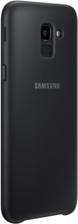 Накладка Samsung Dual Layer Cover для Samsung Galaxy J6 (2018) J600 EF-PJ600CBEGRU черная