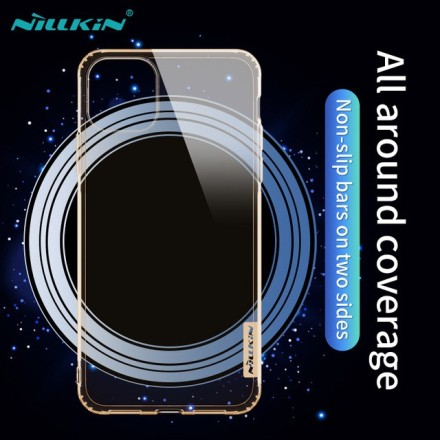 Накладка Nillkin Nature TPU Case силиконовая для Apple iPhone 11 (6.1&quot;) прозрачно-золотистая