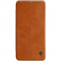 Чехол-книжка Nillkin Qin Leather Case для Xiaomi Redmi Note 6 / Note 6 Pro коричневый
