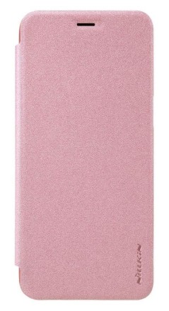 Чехол-книжка Nillkin Sparkle Series для Samsung Galaxy S8 Plus G955 розовое золото