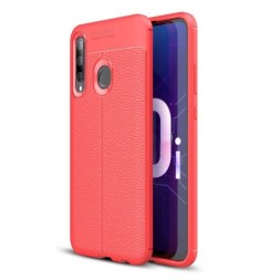 Накладка силиконовая для Huawei Honor 10i / 20i под кожу красная