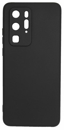 Накладка силиконовая Soft Touch для Huawei P40 Pro черная