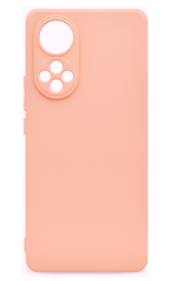 Накладка силиконовая Soft Touch для Honor 50 / Huawei Nova 9 розовая