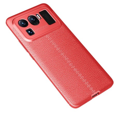 Накладка силиконовая для Xiaomi Mi 11 Ultra под кожу красная