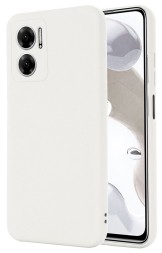 Накладка силиконовая Silicone Cover для Xiaomi Redmi 10 5G/Redmi 11 Prime 5G/Note 11E 5G белая
