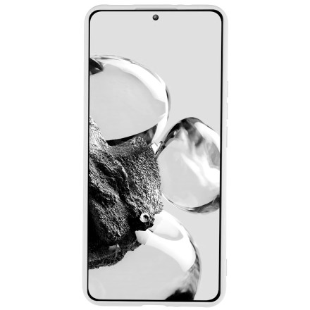 Накладка силиконовая Silicone Cover для Xiaomi 12T Pro белая
