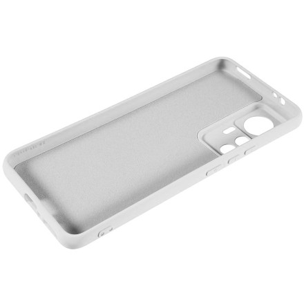 Накладка силиконовая Silicone Cover для Xiaomi 12T Pro белая