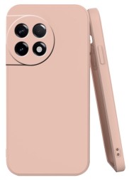 Накладка силиконовая Soft Touch для OnePlus 11 розовая