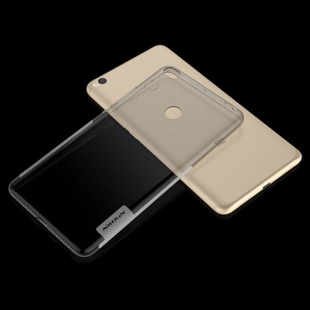 Накладка силиконовая Nillkin Nature TPU Case для Xiaomi Mi Max 2 прозрачно-черная