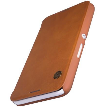 Чехол-книжка Nillkin Qin Leather Case для Sony Xperia E4 коричневый
