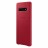 Накладка Samsung Leather Cover для Samsung Galaxy S10 Plus SM-G975 EF-VG975LREGRU красная