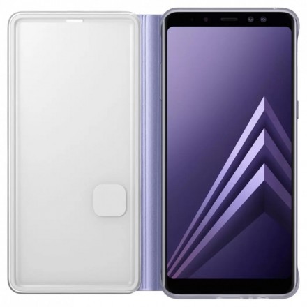 Чехол Samsung Neon Flip Cover для Samsung Galaxy A8 (2018) A530 EF-FA530PVEGRU фиолетовый