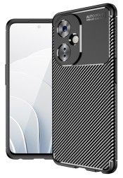 Накладка силиконовая для OnePlus Nord CE 3 Lite под карбон чёрная