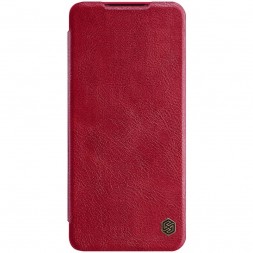 Чехол-книжка Nillkin Qin Leather Case для Huawei P50 Pro красный