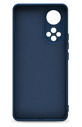 Накладка силиконовая Soft Touch для Honor 50 / Huawei Nova 9 синяя