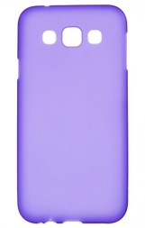 Накладка силиконовая для Samsung Galaxy E5 E500 фиолетовая