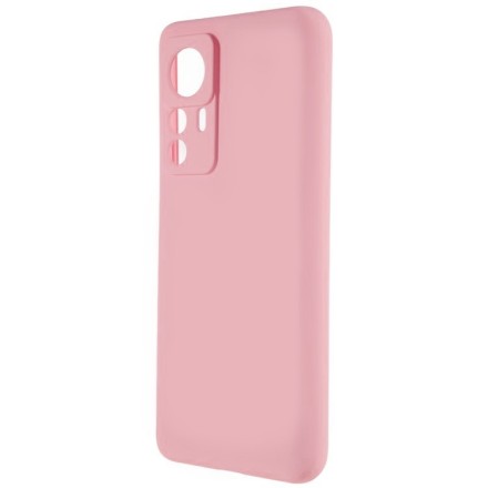 Накладка силиконовая Silicone Cover для Xiaomi 12T Pro розовая