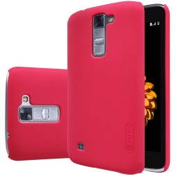 Накладка Nillkin Frosted Shield пластиковая для LG K7 (Tribute 5/X210) Red (красная)