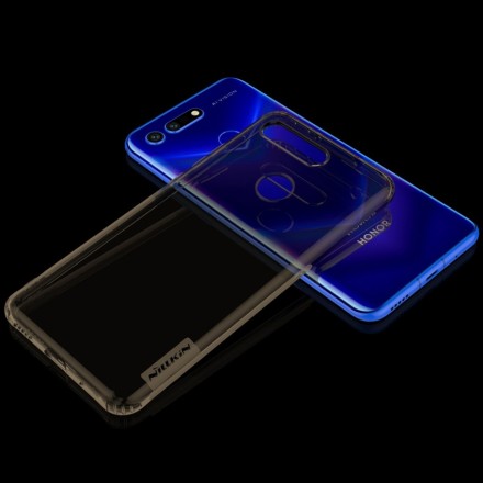 Накладка силиконовая Nillkin Nature TPU Case для Huawei Honor View 20 прозрачно-золотистая